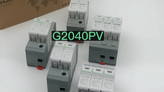 Dc 40ka 1000v Dc Pv Spd Power Dc Surge Protective Device for Photovoltaic System