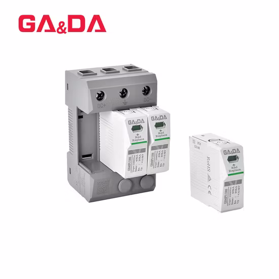 Dc 40ka 1000v Dc Pv Spd Power Dc Surge Protective Device for Photovoltaic System