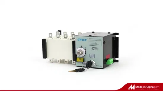 Commutateur de transfert automatique de générateur ATS de 100 ampères pour générateur portatif